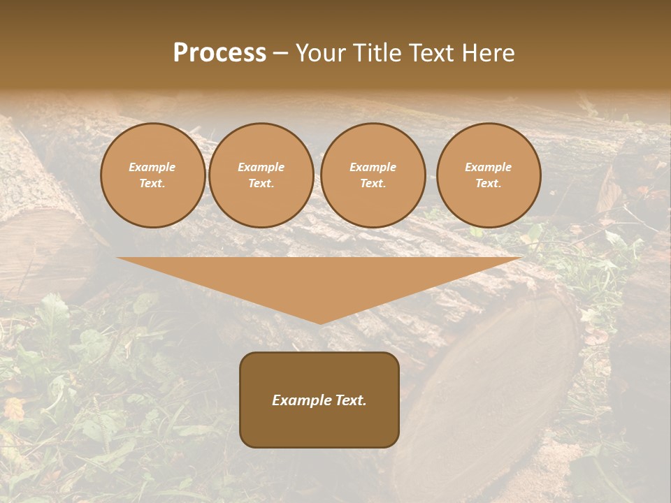 Sitting Businessmen Thinking PowerPoint Template