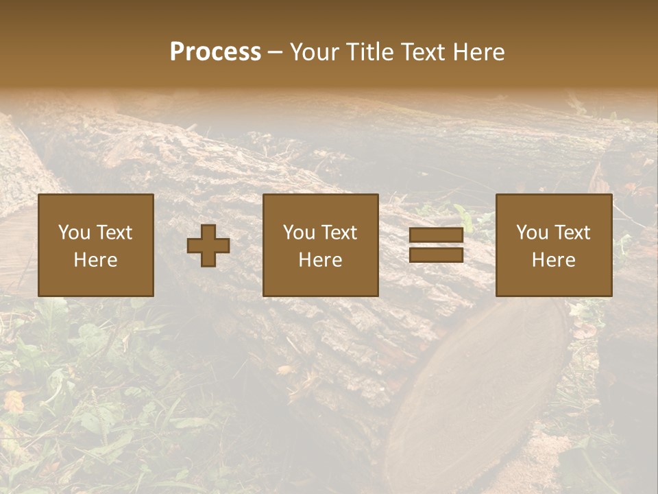 Sitting Businessmen Thinking PowerPoint Template