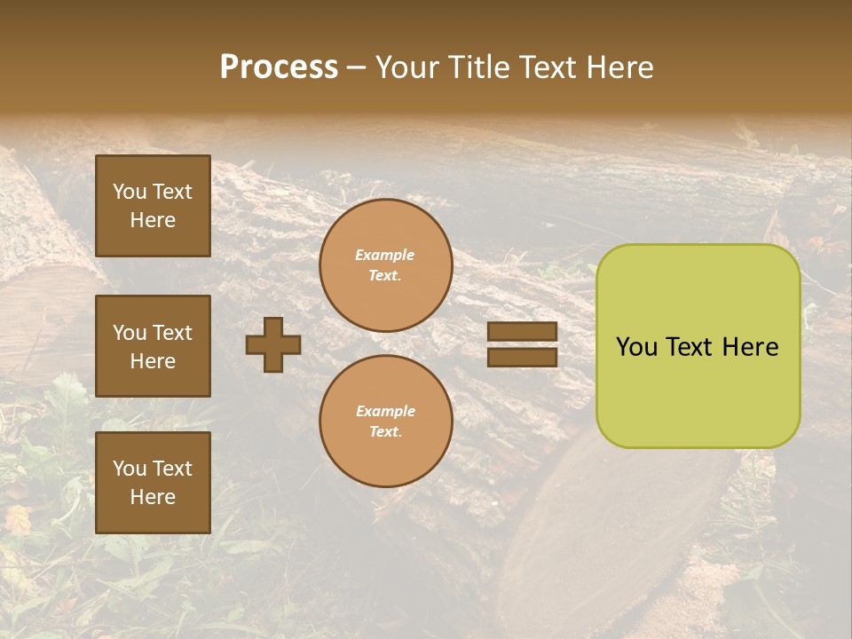 Sitting Businessmen Thinking PowerPoint Template