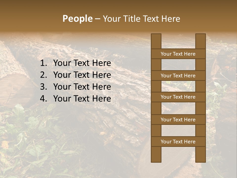 Sitting Businessmen Thinking PowerPoint Template