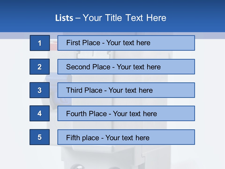 Automation Energy Domestic PowerPoint Template