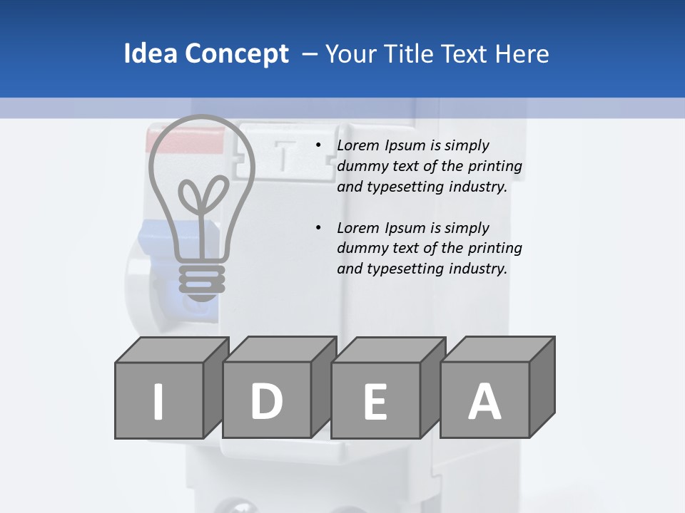 Automation Energy Domestic PowerPoint Template