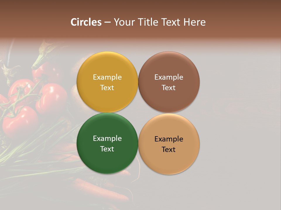 Fresh Red Farmers Backgroud PowerPoint Template