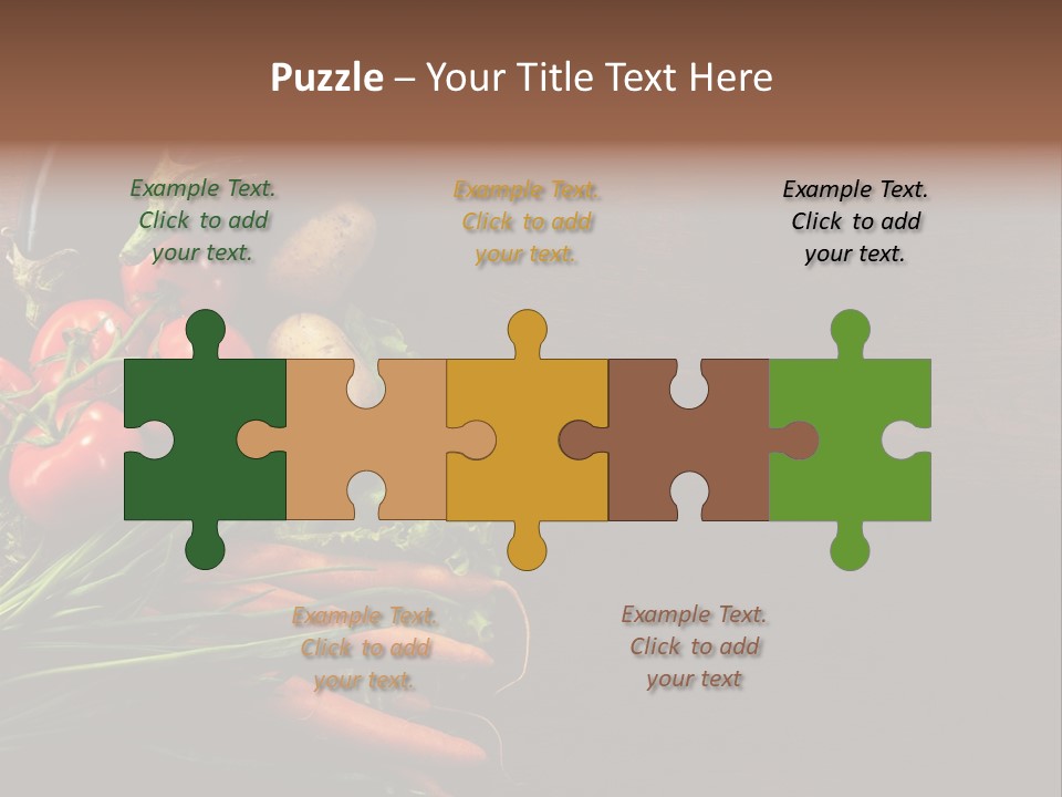 Fresh Red Farmers Backgroud PowerPoint Template