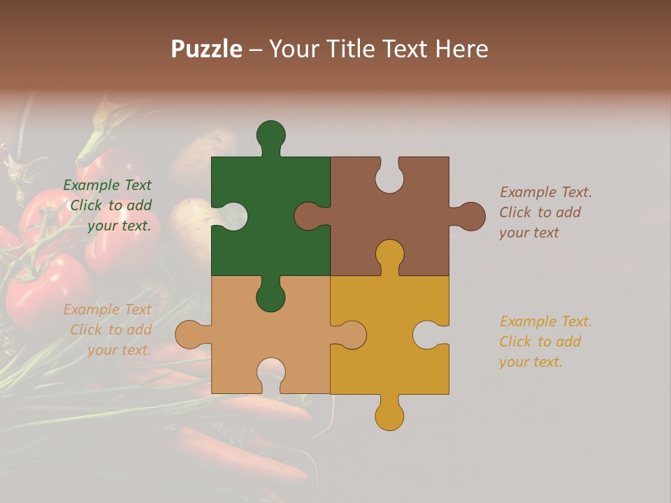 Fresh Red Farmers Backgroud PowerPoint Template