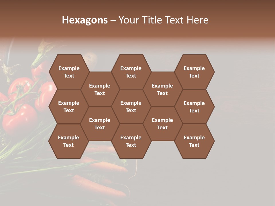 Fresh Red Farmers Backgroud PowerPoint Template