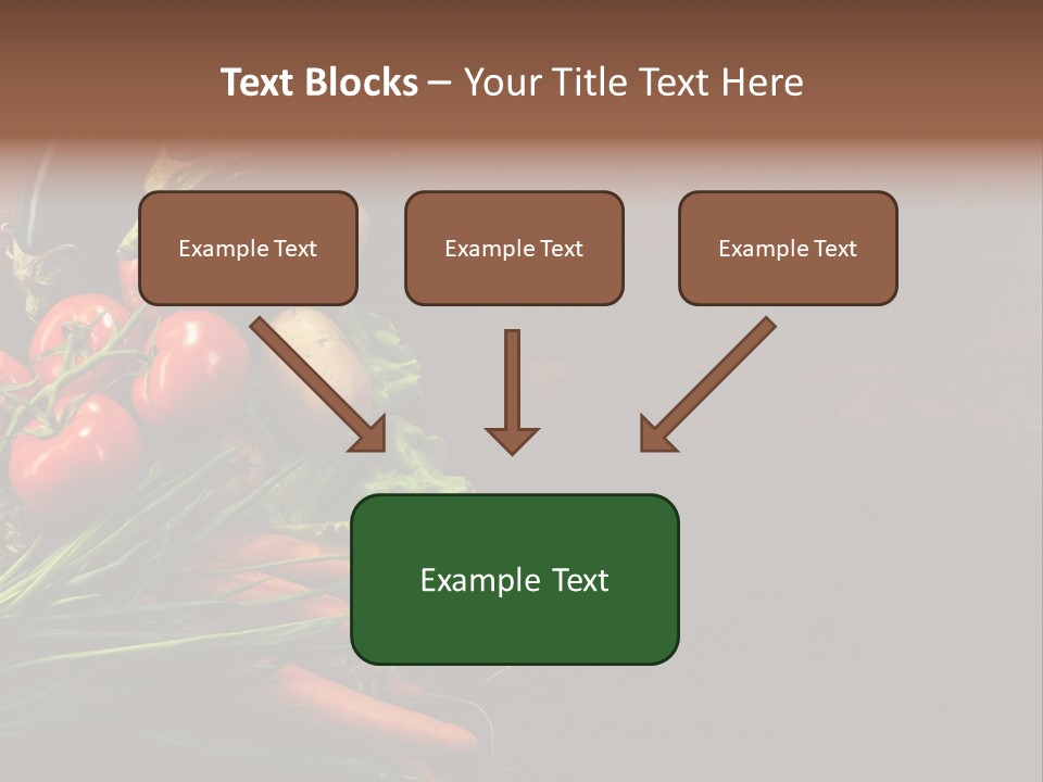 Fresh Red Farmers Backgroud PowerPoint Template