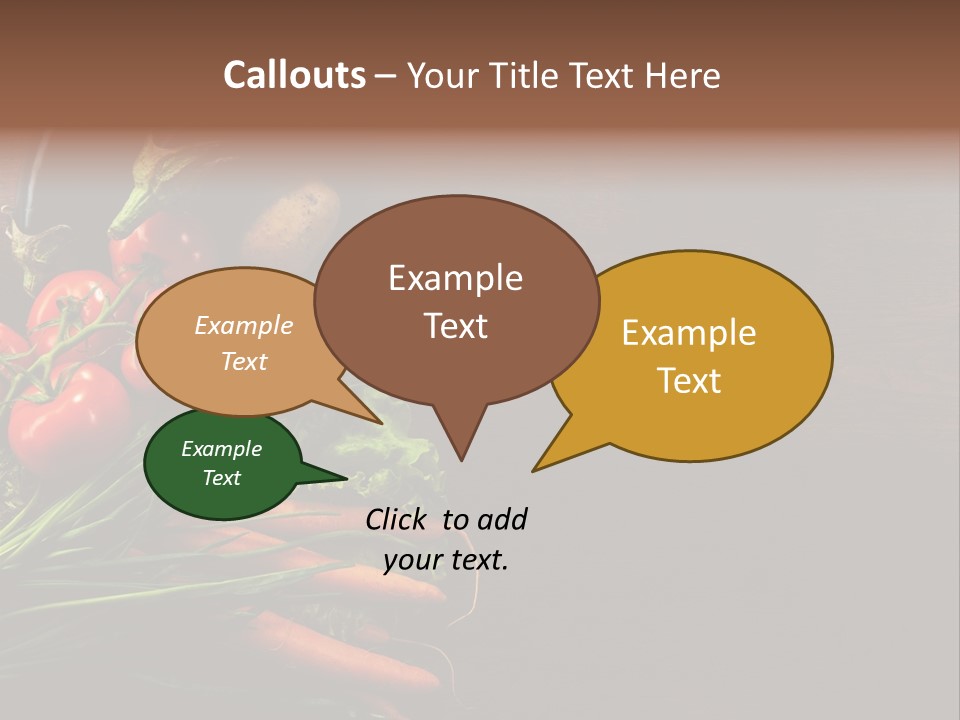 Fresh Red Farmers Backgroud PowerPoint Template