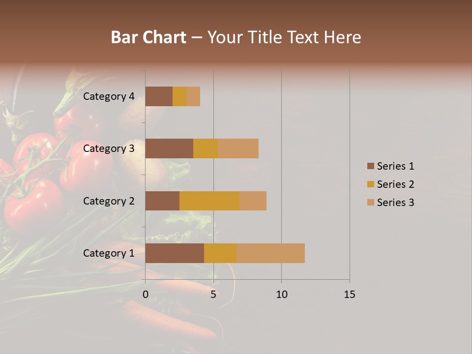 Fresh Red Farmers Backgroud PowerPoint Template