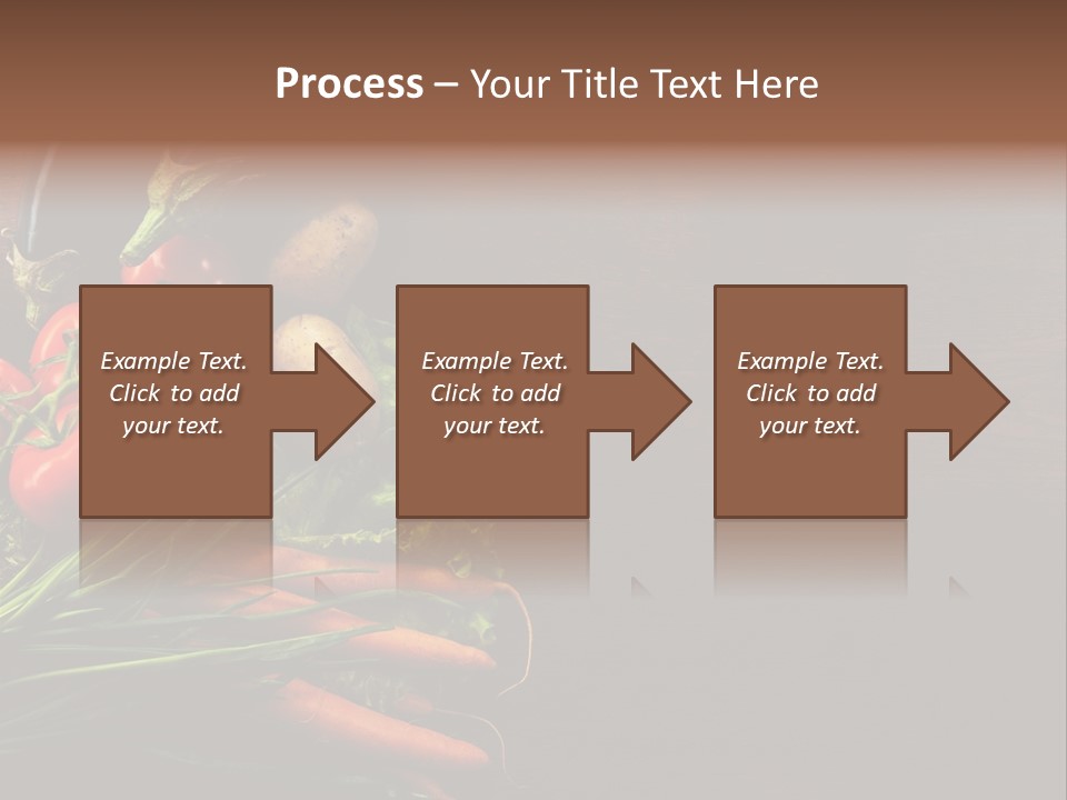 Fresh Red Farmers Backgroud PowerPoint Template