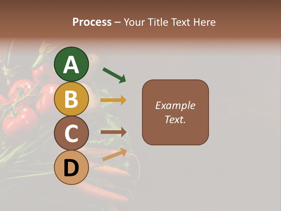 Fresh Red Farmers Backgroud PowerPoint Template