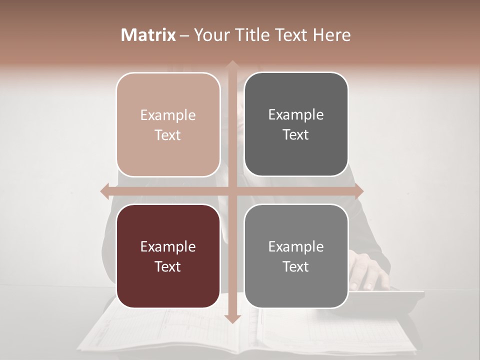 Problem Business Caucasian PowerPoint Template