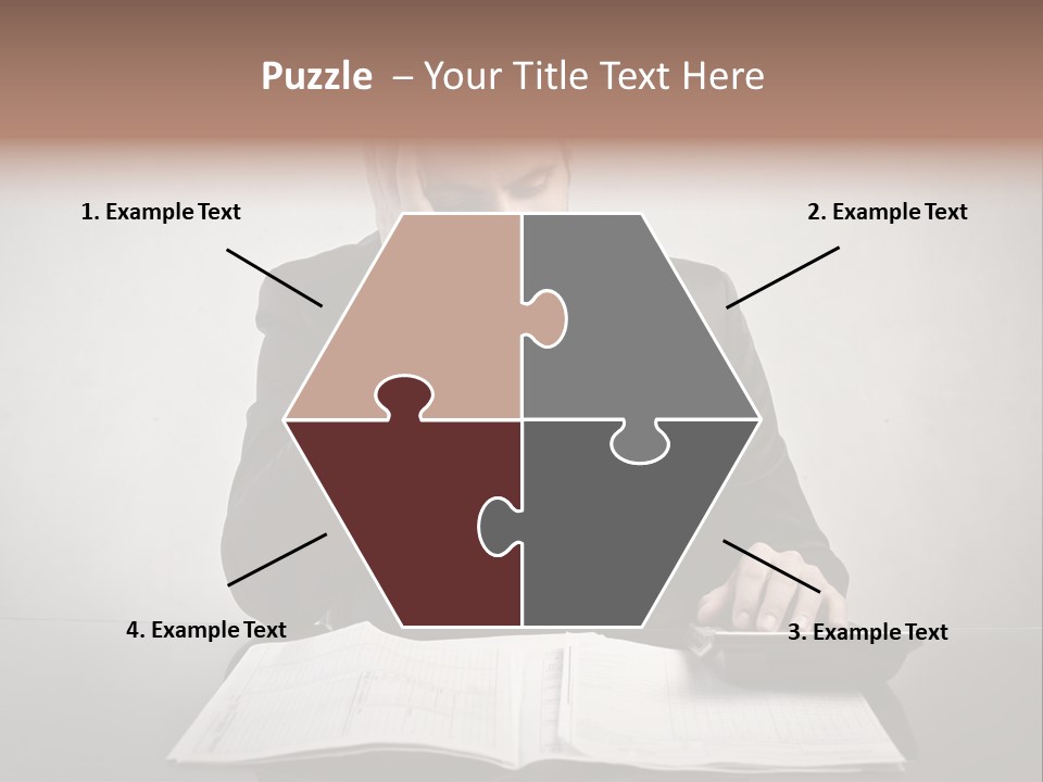 Problem Business Caucasian PowerPoint Template