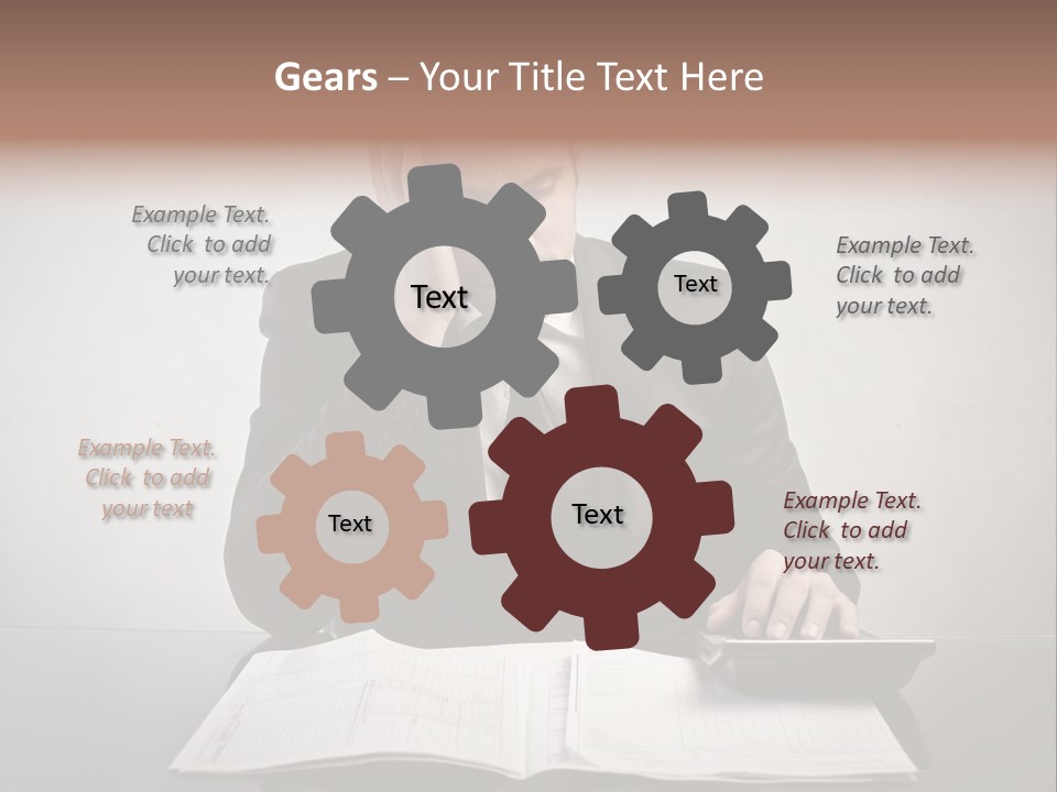 Problem Business Caucasian PowerPoint Template