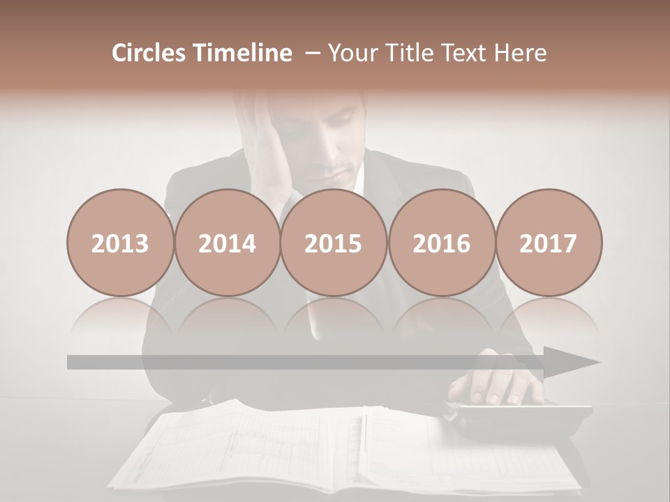 Problem Business Caucasian PowerPoint Template