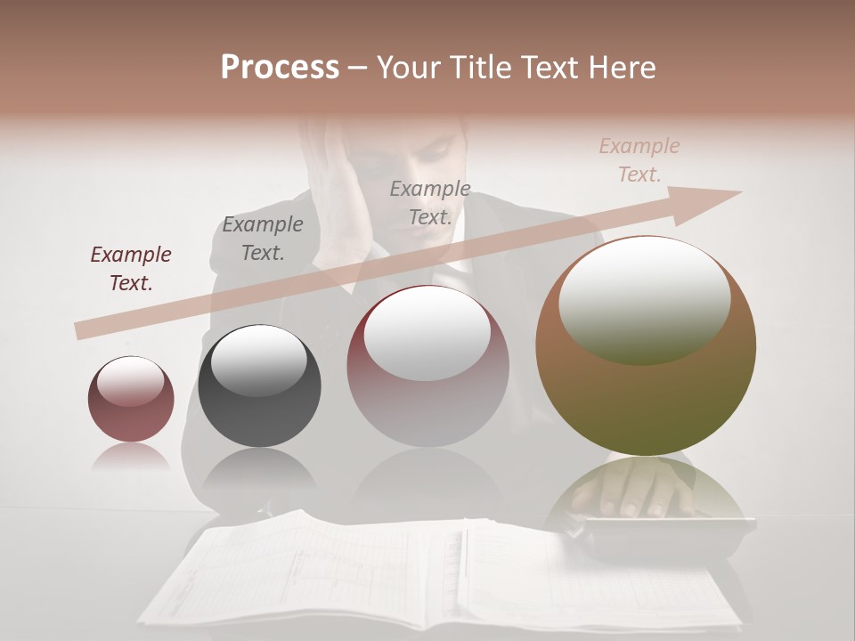 Problem Business Caucasian PowerPoint Template