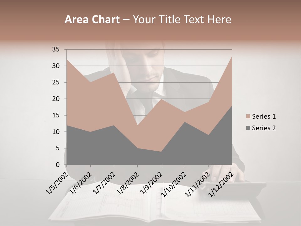 Problem Business Caucasian PowerPoint Template