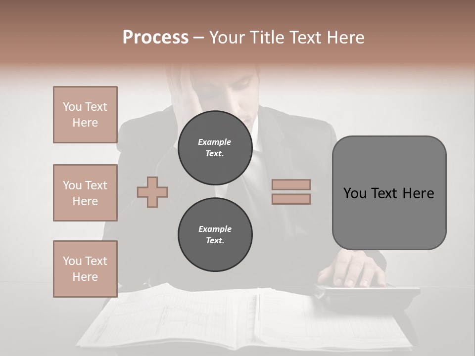 Problem Business Caucasian PowerPoint Template