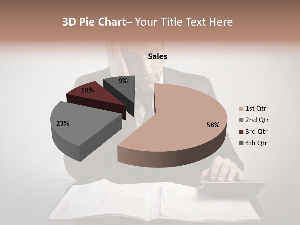 Problem Business Caucasian PowerPoint Template