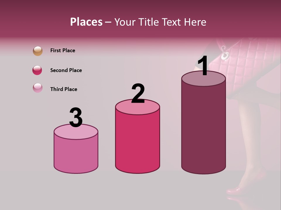 Dress Holding Hot PowerPoint Template