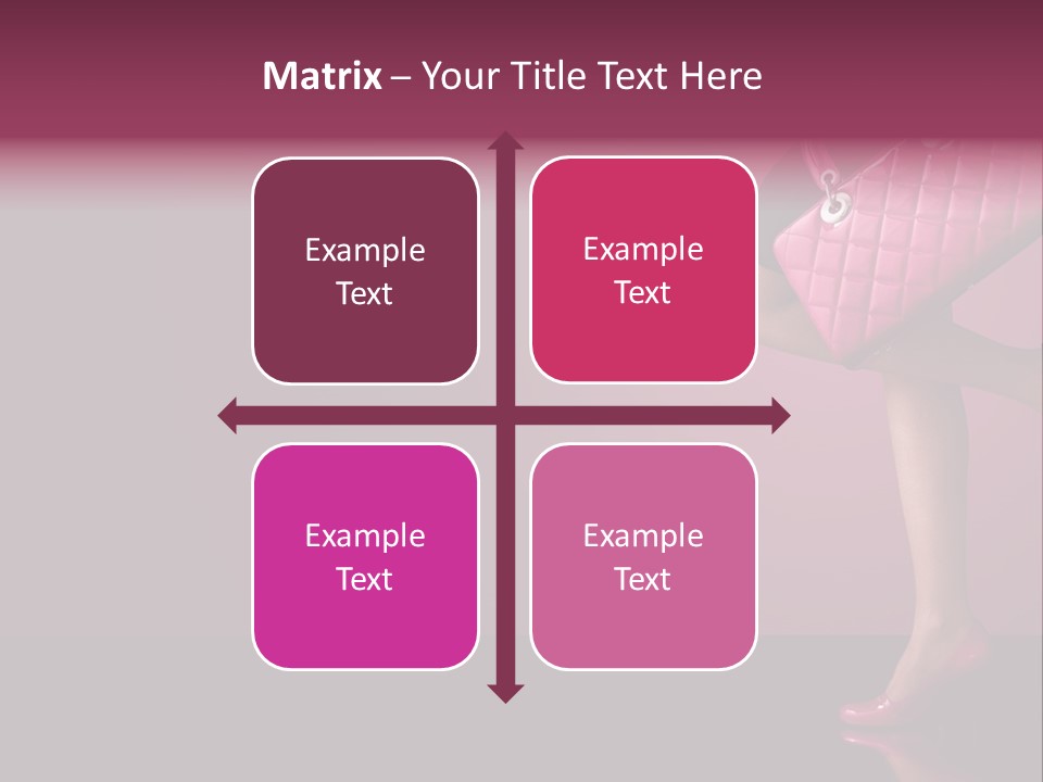 Dress Holding Hot PowerPoint Template