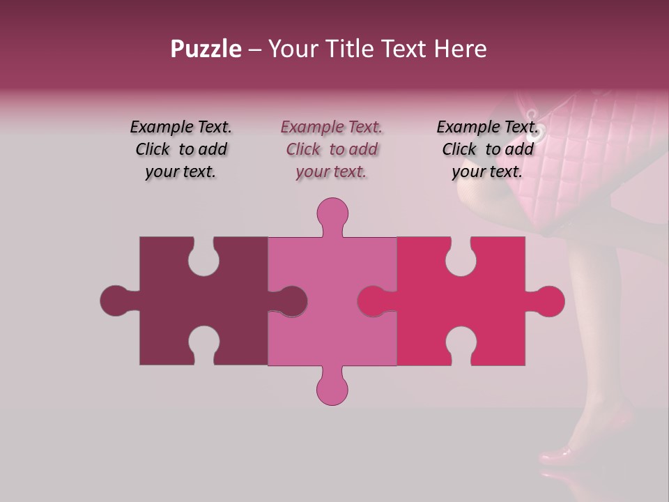 Dress Holding Hot PowerPoint Template