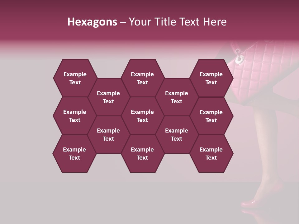 Dress Holding Hot PowerPoint Template