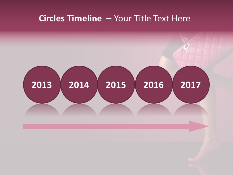 Dress Holding Hot PowerPoint Template