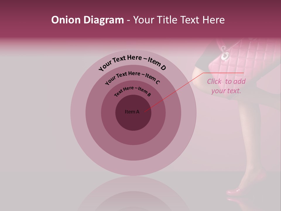 Dress Holding Hot PowerPoint Template