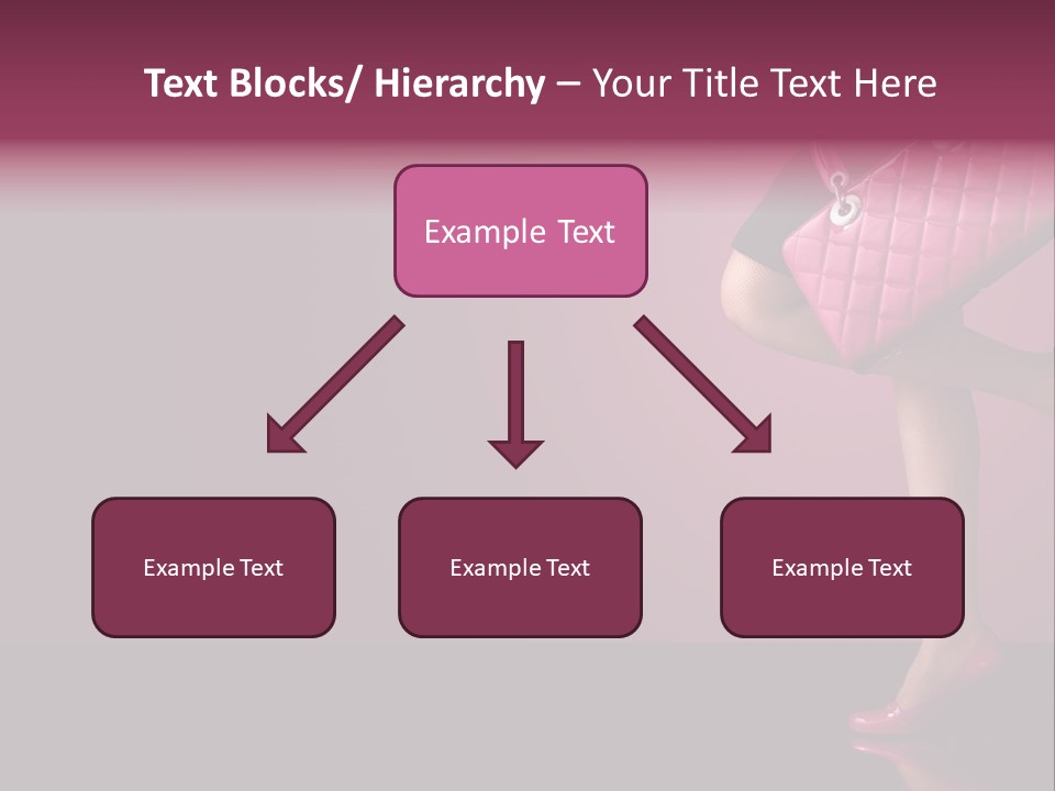 Dress Holding Hot PowerPoint Template