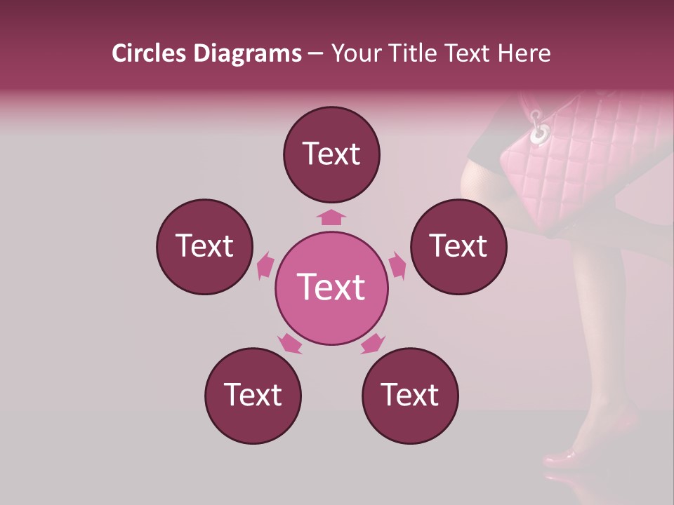 Dress Holding Hot PowerPoint Template