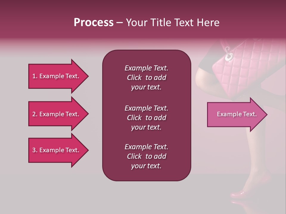 Dress Holding Hot PowerPoint Template