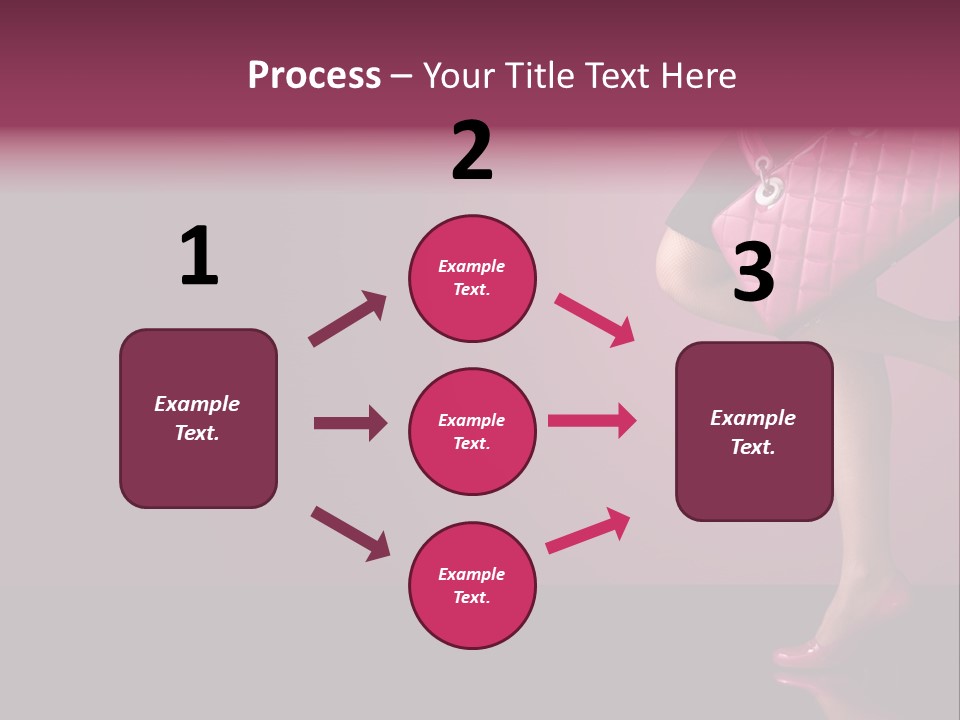 Dress Holding Hot PowerPoint Template