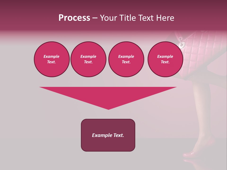 Dress Holding Hot PowerPoint Template