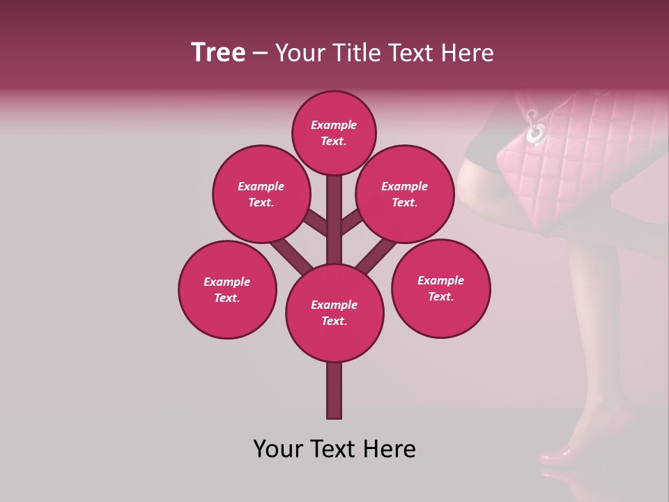 Dress Holding Hot PowerPoint Template