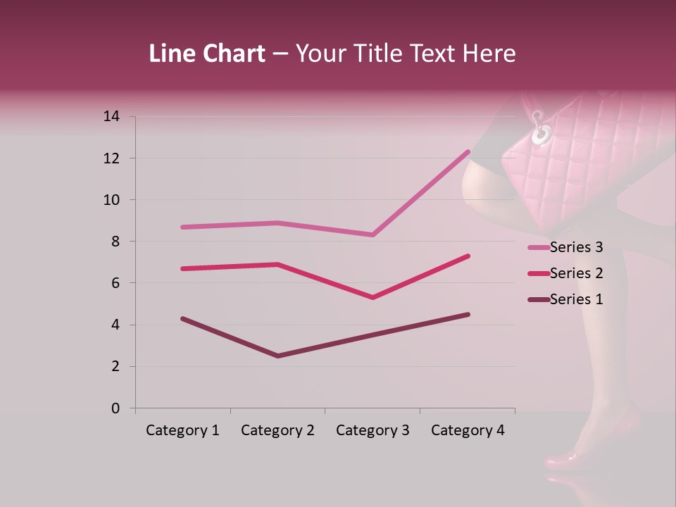 Dress Holding Hot PowerPoint Template