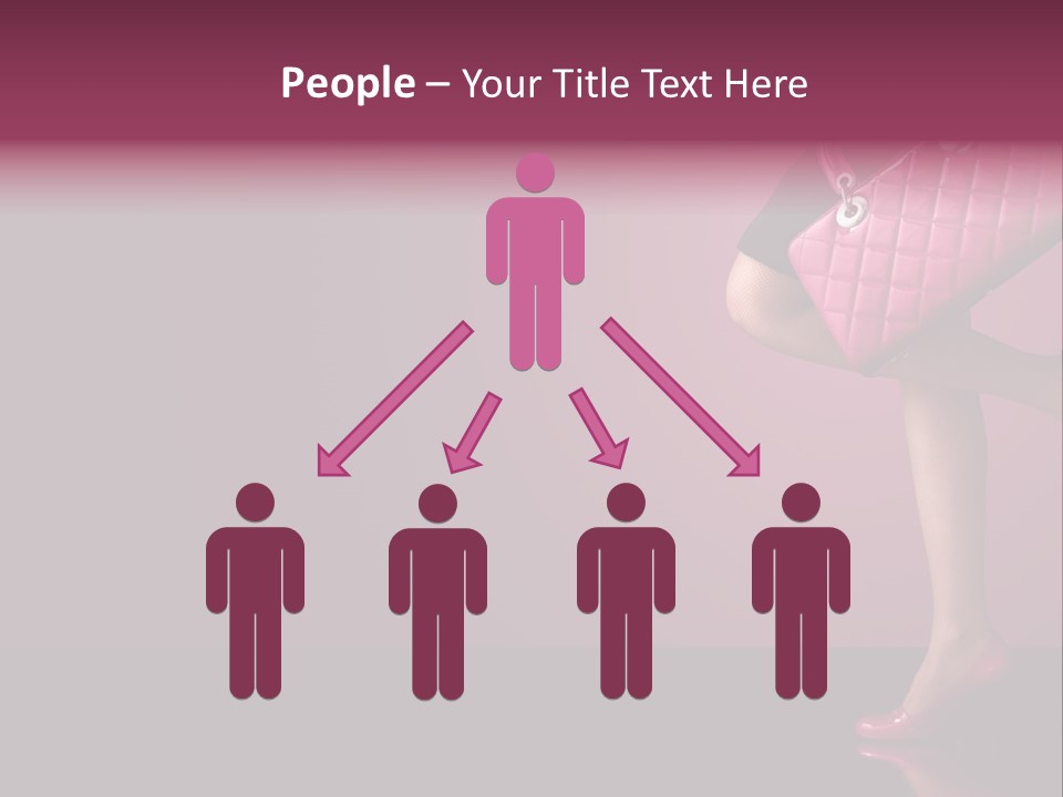 Dress Holding Hot PowerPoint Template