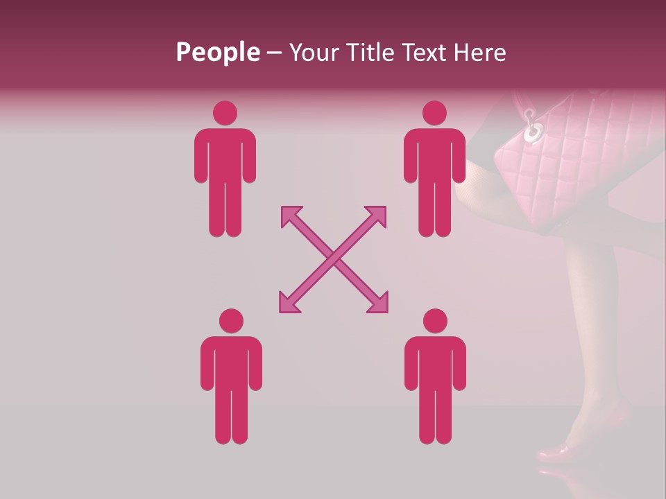 Dress Holding Hot PowerPoint Template