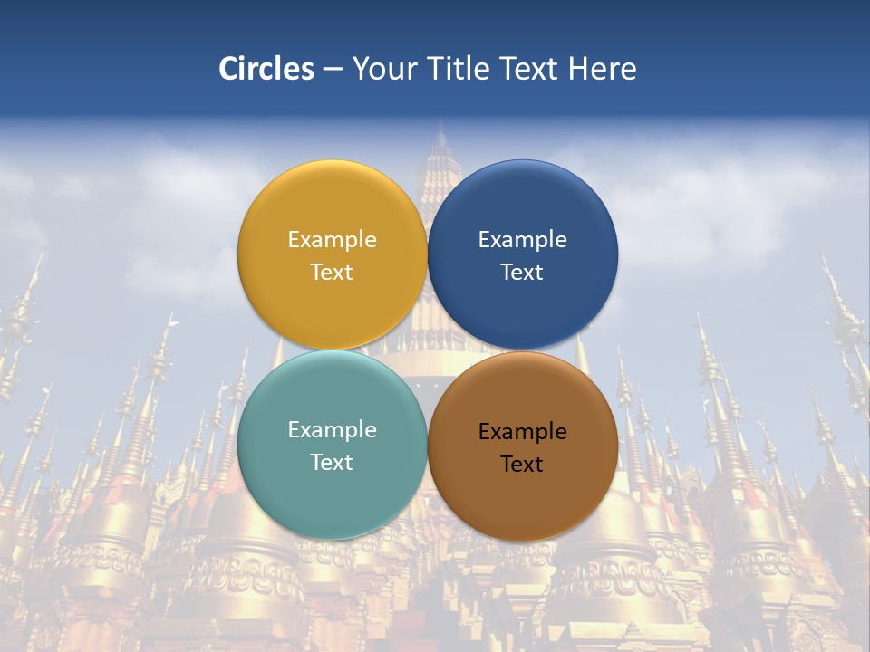 Ancient Temple King PowerPoint Template