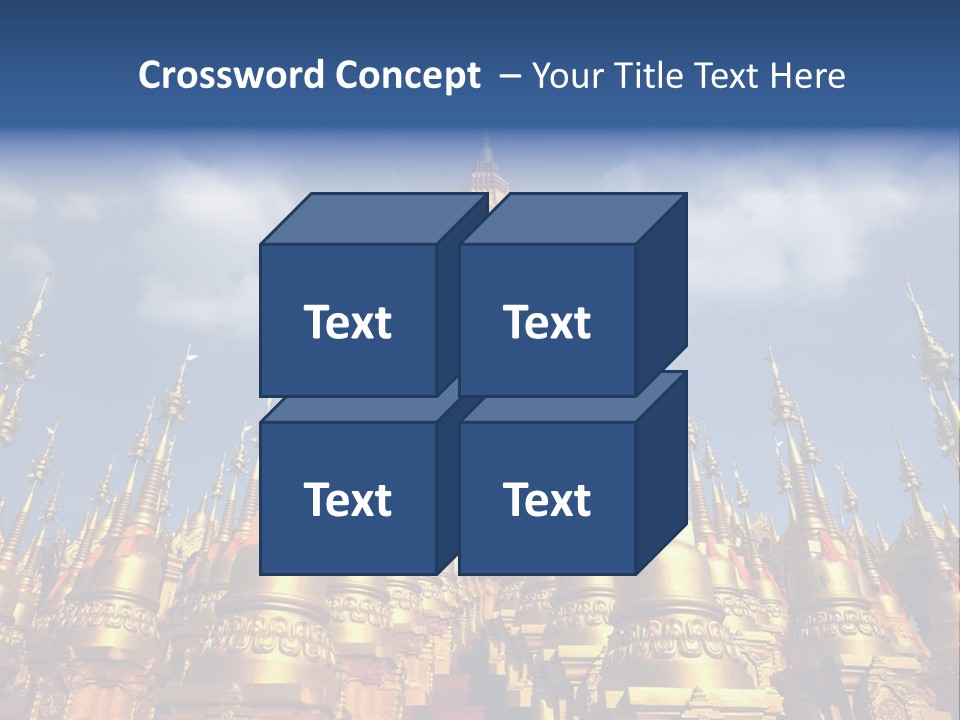 Ancient Temple King PowerPoint Template