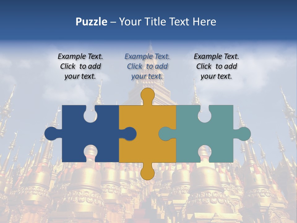 Ancient Temple King PowerPoint Template