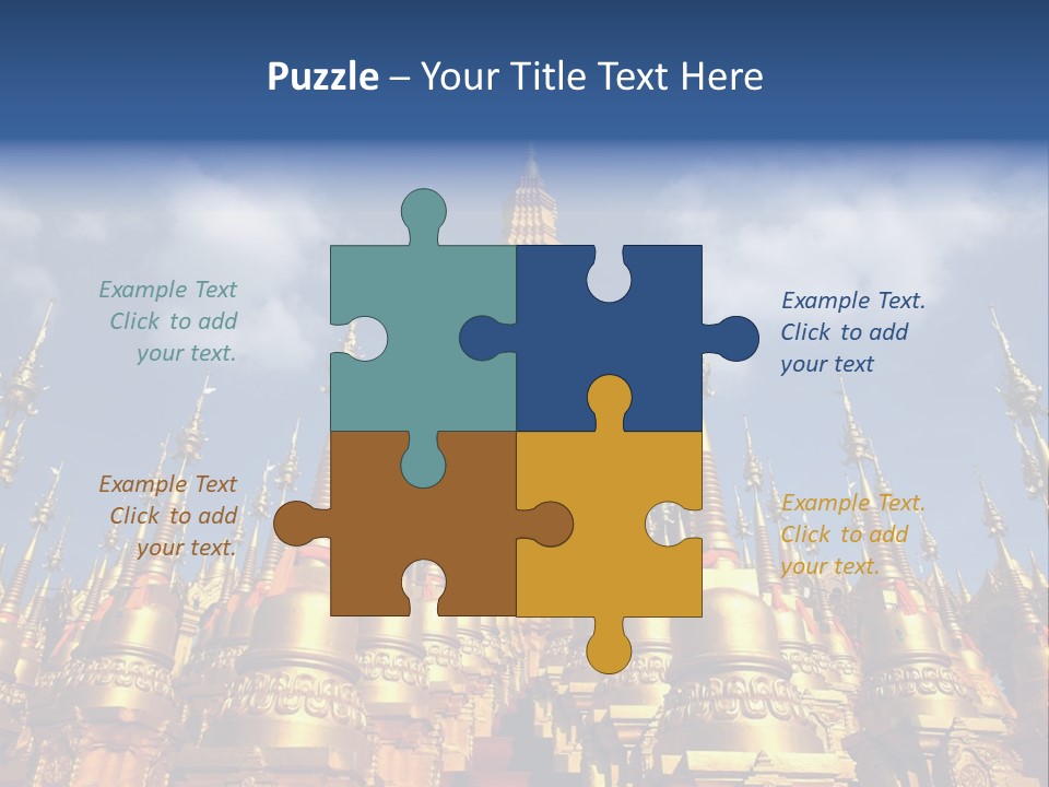 Ancient Temple King PowerPoint Template