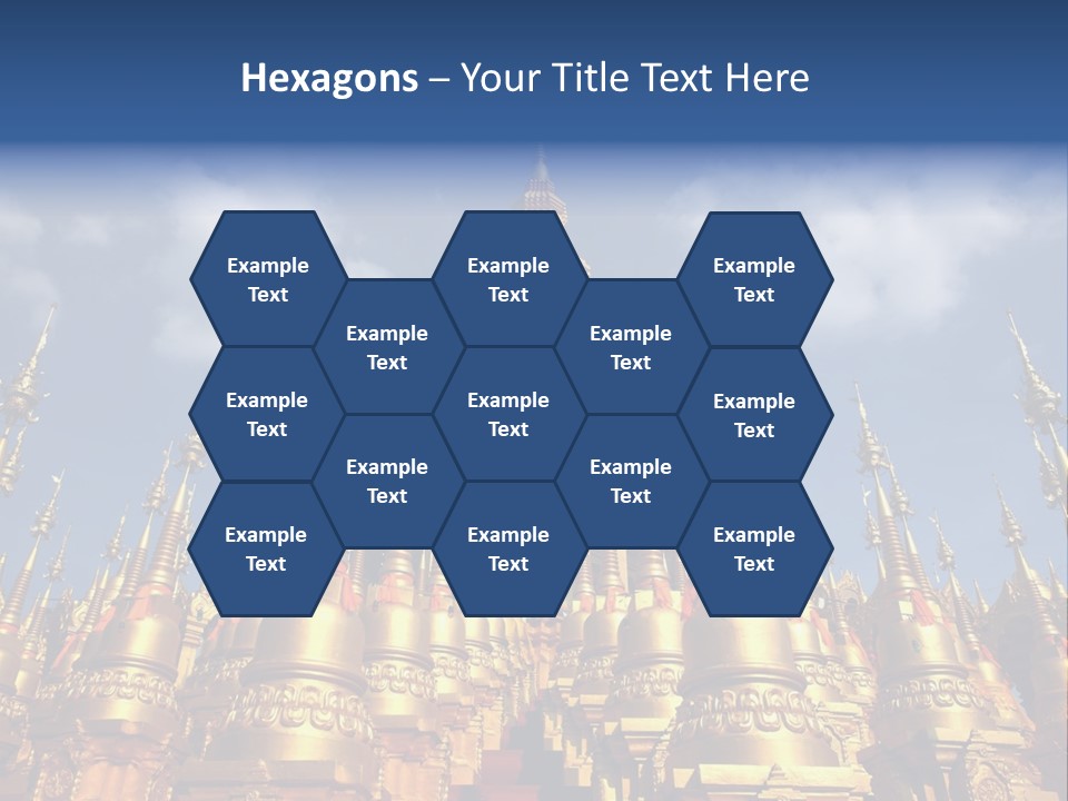 Ancient Temple King PowerPoint Template