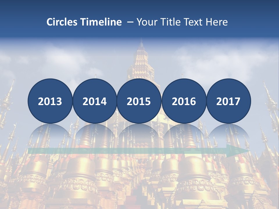 Ancient Temple King PowerPoint Template