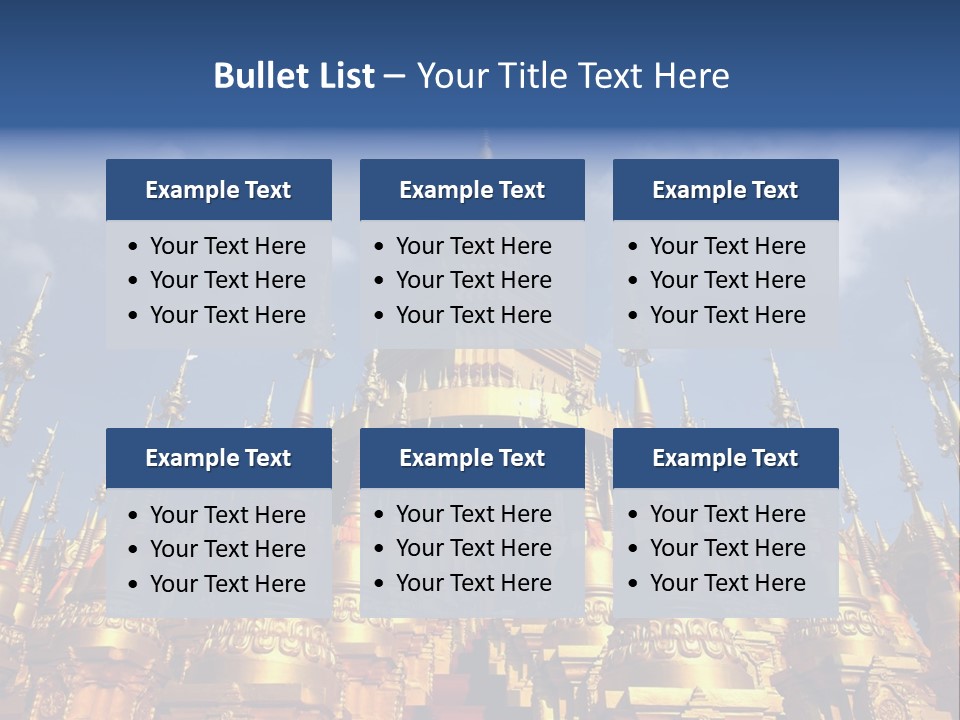 Ancient Temple King PowerPoint Template