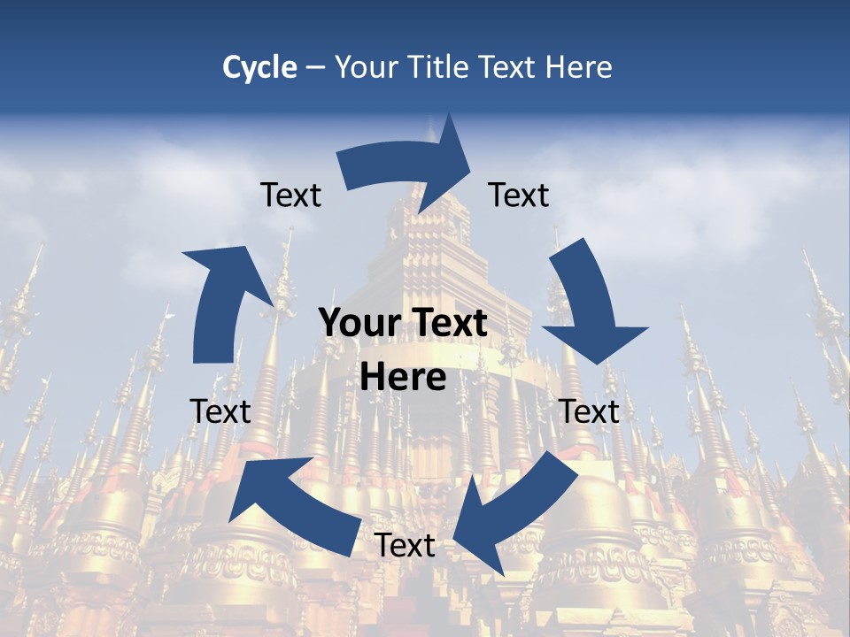 Ancient Temple King PowerPoint Template