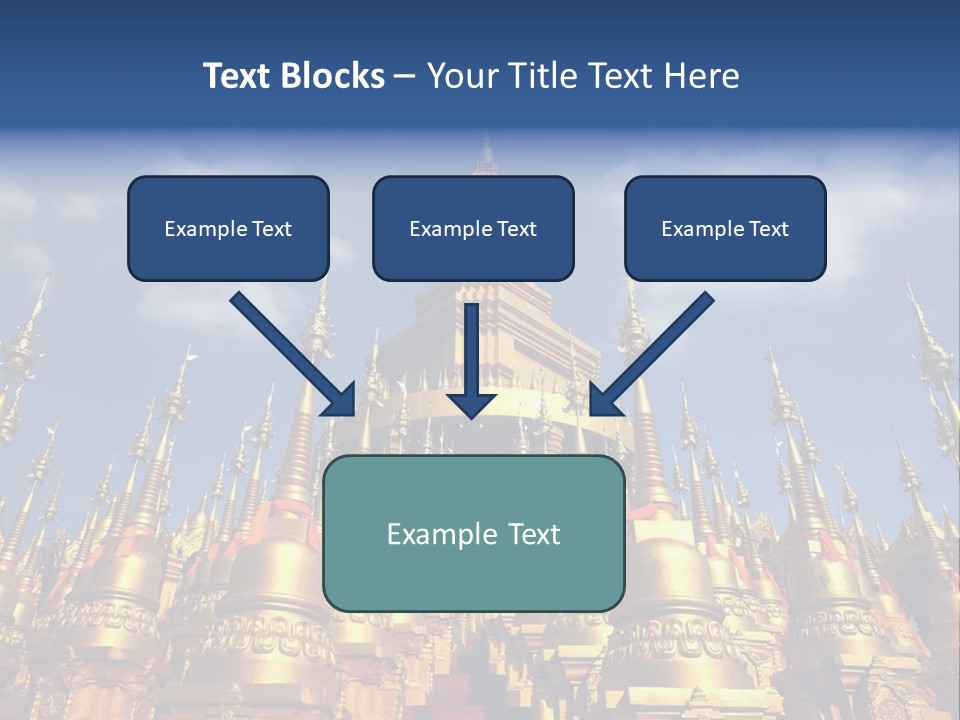 Ancient Temple King PowerPoint Template