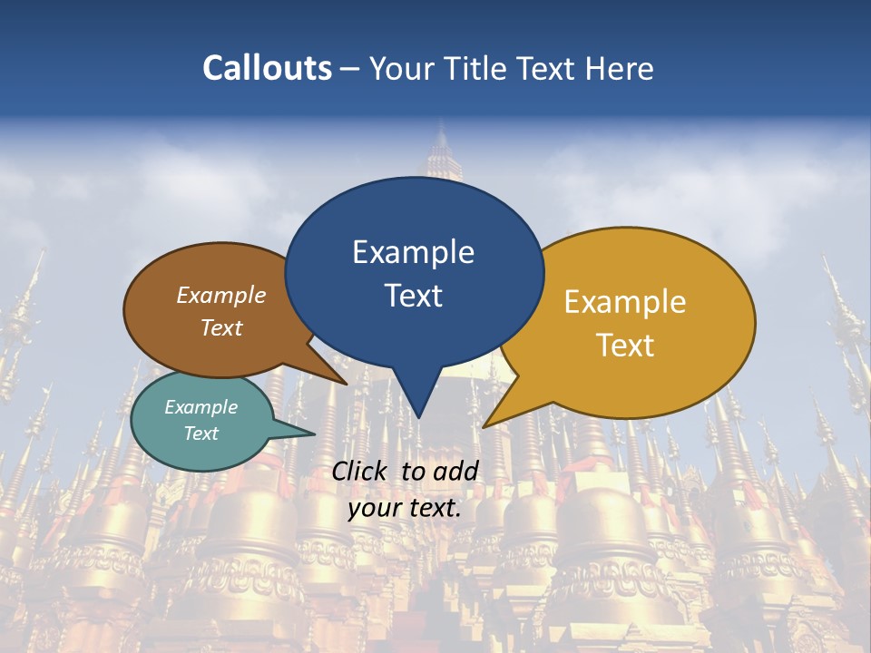 Ancient Temple King PowerPoint Template