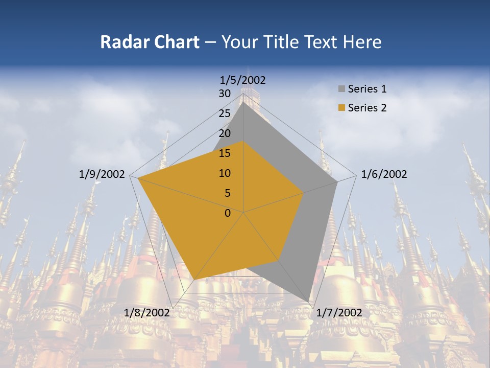 Ancient Temple King PowerPoint Template