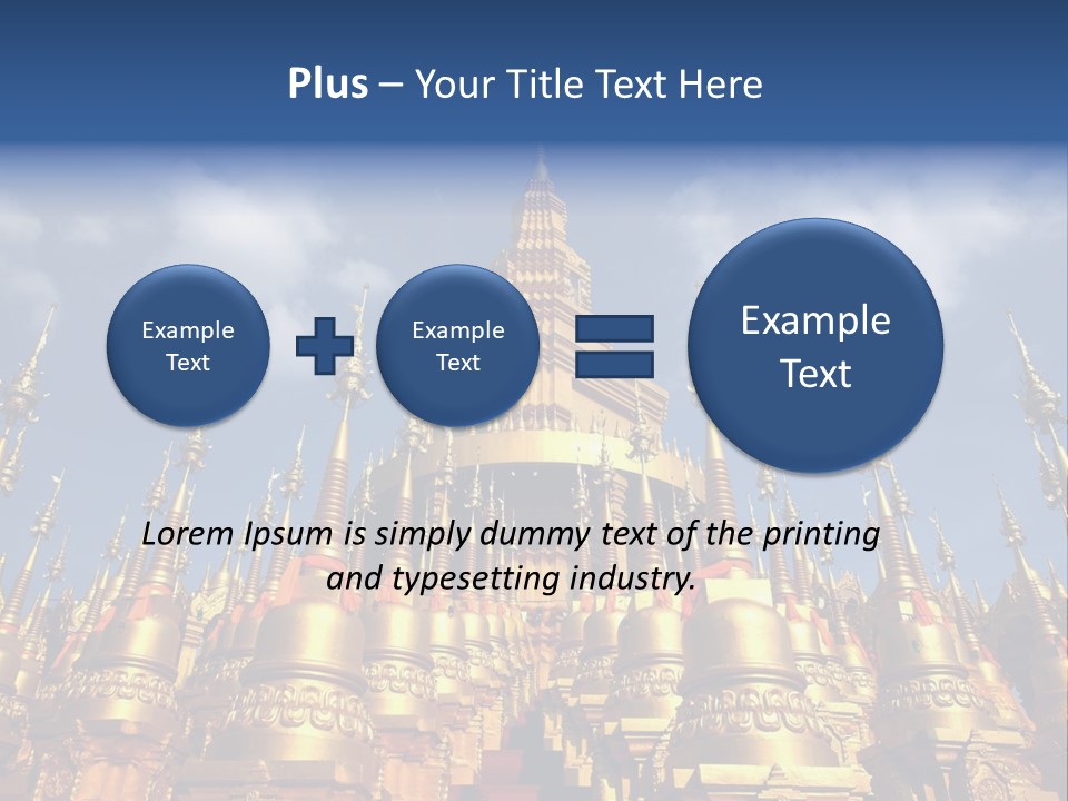 Ancient Temple King PowerPoint Template